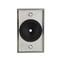 Black Box Av Stainless Wallplate, Single Gang, Ru WP841 - alternate 1